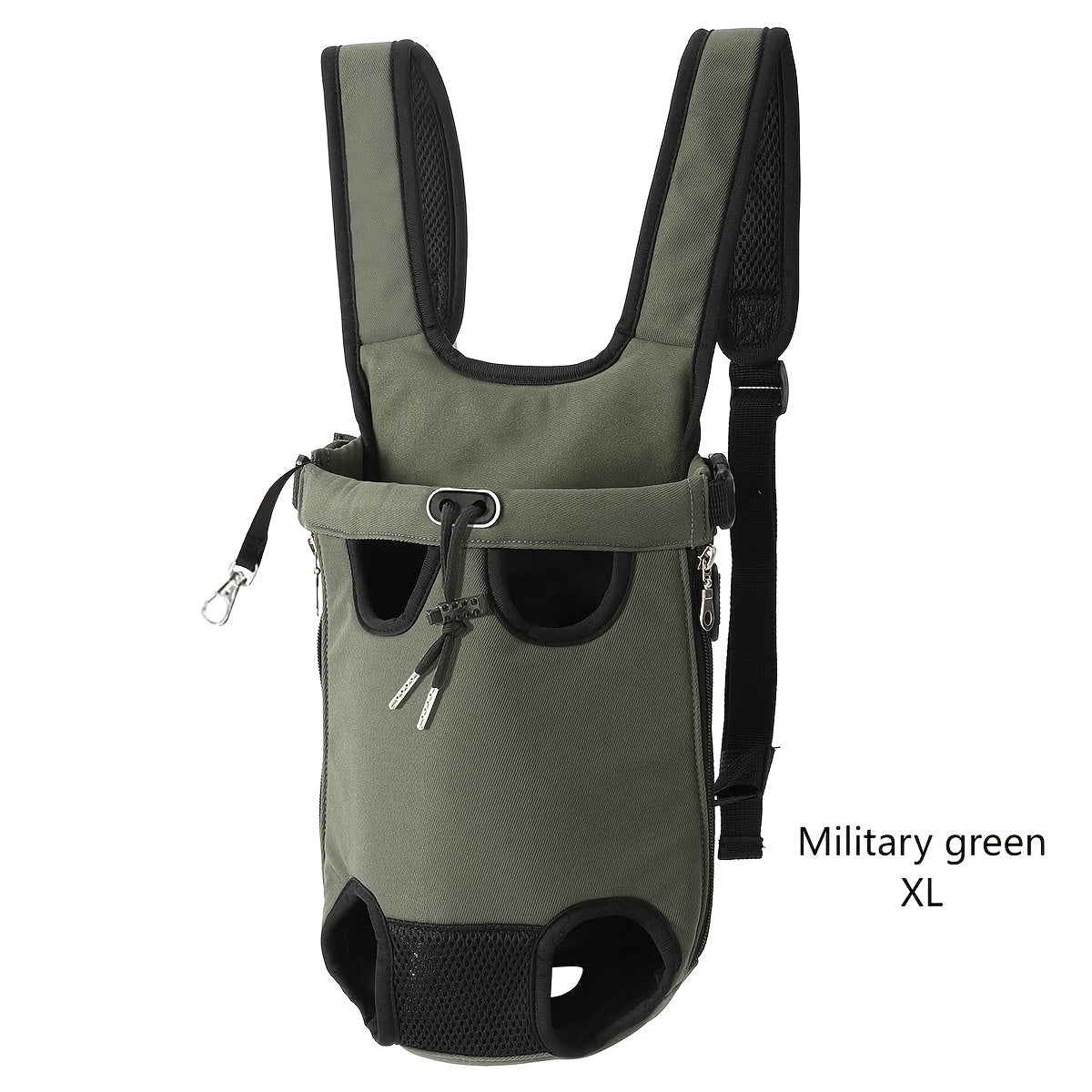 Hands-Free Pet Backpack Carrier for Cats & Small Dogs – Breathable Mesh Harness with Adjustable Shoulder Straps, Outdoor Travel Bag for Hiking, Cycling & Park Walks, Perfect Halloween & Christmas Gift