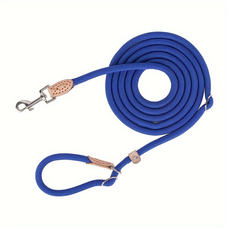 Hands-Free Double Dog Leash Nylon 1 to 2 Splitter - Sturdy Dual Dog Walking Leash for Outdoor Running, Jogging & Walking, No-Tangle Coupler for Small and Medium Dogs, 6 Colors